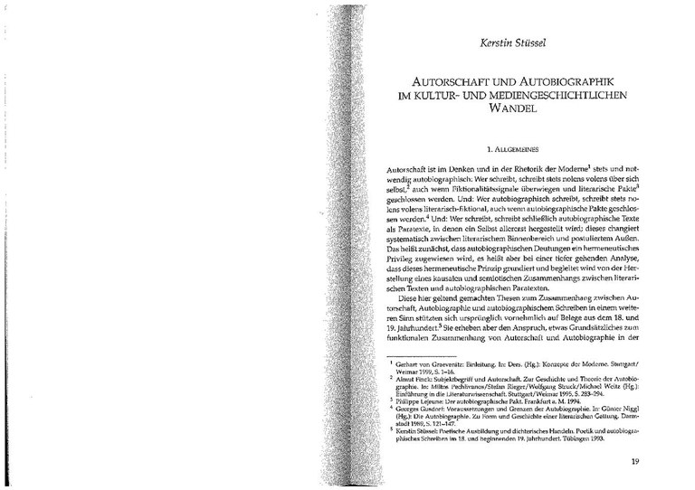 Stüssel 2006_Autorschaft und Autobiographik im kultur- und mediengeschichtlichen Wandel. In Breuer, Ulrich  Sandberg, Beatrice (Hg.) Grenzen der Identität und der Fiktionalität.pdf